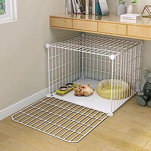 DIY Metall Haustier Laufstall Gehege - Stabiler & geräumiger Indoor-Käfig für Katzen, Kaninchen, Igel und Meerschweinchen DIY Metall Haustier Laufstall Gehege - Stabiler & geräumiger Indoor-Käfig für Katzen, Kaninchen, Igel und Meerschweinchen von Generisch