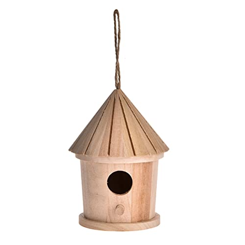 DIY Vogelhaus Kits | Natürliche Vogelhaus Designs | Kolibri Nest DIY Hausgemachte Vögel Nest Materialien Zaunvögel Nistkasten Schwalbe Vogelnest Design Spatzenvögel Haus Materialien von Generisch