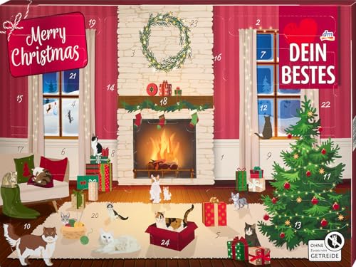 Dein Bestes, Adventskalender 2025. 24 leckere Katzensnacks, Ohne Getreide. liebevoll zusammengestellte Auswahl leckerer Snacks, für die Vorweihnachtszeit, Katzenleckerlis, für alle Altersstufen. Dein Bestes, Adventskalender 2025. 24 leckere Katzensnacks, Ohne Getreide. liebevoll zusammengestellte Auswahl leckerer Snacks, für die Vorweihnachtszeit, Katzenleckerlis, für alle Altersstufen. von Generisch