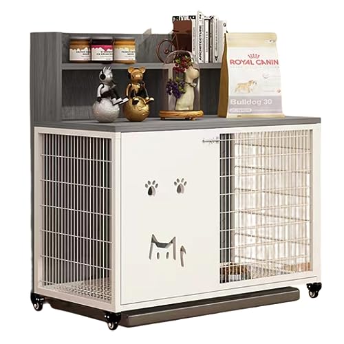 Dekorative Hundehütte aus Holz – Moderne Hundekäfig-Möbel verschönern Ihre Heimdekoration und bieten gleichzeitig einen sicheren Platz für Ihre Hundehütten Dekorative Hundehütte aus Holz – Moderne Hundekäfig-Möbel verschönern Ihre Heimdekoration und bieten gleichzeitig einen sicheren Platz für Ihre Hundehütten von Generisch