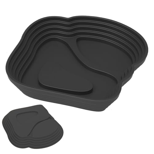 Di Cibi Pool für Reptilien, Pool für das Badezimmer mit Rampe - Zubehör für die Fütterung von Fröschen, Aquarium Ornament für Schildkröten, Frösche Co von Generisch