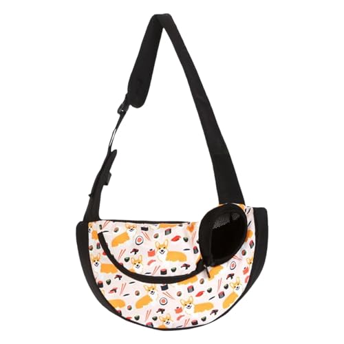 Dog Carrier Bags, Pet Sling Bag, 18.5x11.42x5.51 Inches, Mesh Ventilated Design, Comfortable Shoulder Strap, Adjustable Breathable Backpack for Travel, Hiking, Outdoor Use Dog Carrier Bags, Pet Sling Bag, 18.5x11.42x5.51 Inches, Mesh Ventilated Design, Comfortable Shoulder Strap, Adjustable Breathable Backpack for Travel, Hiking, Outdoor Use von Generisch