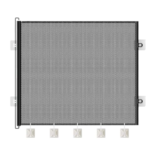 Dog Cat Fence, Retractable Mesh Safety Partition Gate for Pets, No Drilling Barrier Fence for Dogs Cats, Indoor Childproofing Gate for Small Medium Large Breeds, for Bunny, Baby, Toddler, Home Use Dog Cat Fence, Retractable Mesh Safety Partition Gate for Pets, No Drilling Barrier Fence for Dogs Cats, Indoor Childproofing Gate for Small Medium Large Breeds, for Bunny, Baby, Toddler, Home Use von Generisch