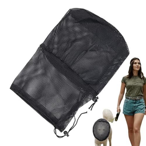 Dog Field Net, Dog Safety Cover, Adjustable Head Nylon Protector, Lightweight Breathable Design, Pet Muzzle for Medium to Large Breed Dogs Thorn Protection Dog Field Net, Dog Safety Cover, Adjustable Head Nylon Protector, Lightweight Breathable Design, Pet Muzzle for Medium to Large Breed Dogs Thorn Protection von Generisch