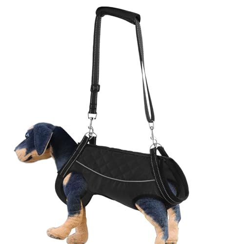 Dog Lift Sling, Senior Dog Harness, 0.39x1.18 Inches Large Reflective Rehabilitation, Training Assistive Belt for Weak Rear Legs, Disabled Pets, Mobility Support, Dogs von Generisch