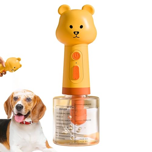 Dog Shampoo Frother | Electric Sprayer Soap Dispenser Foam Machine,Cleaning Tools Rechargeable, Foamer Bear Dinosaur for Pet Bathing, Kitchen Sink, Bathroom Cleaning Dog Shampoo Frother | Electric Sprayer Soap Dispenser Foam Machine,Cleaning Tools Rechargeable, Foamer Bear Dinosaur for Pet Bathing, Kitchen Sink, Bathroom Cleaning von Generisch