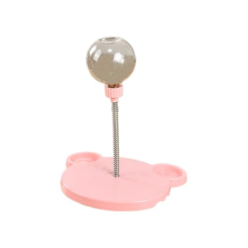 # Donubiiu Wackelspielzeug Snack Hund für Hunde Interaktives Spielzeug Pet Feeder Spielzeug Ein Katzenspielzeug mit einem hohen Selbstunterhaltungsgerät und einem Schaukelleck (Rosa, Einheitsgröße) von Generisch
