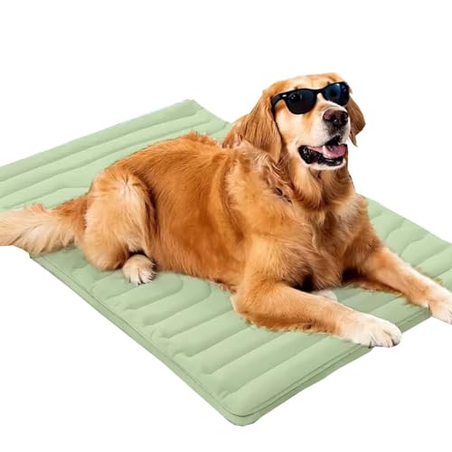 Dr.Pfoten Pfotenchill Die Innovative Kühlmatte Für Hunde Flauschig Hundedecke Waschbar Hundematte Hundekissen Weiches und Warmes für Kleine Mittelgroße Grosse Hunde Decke von Generisch