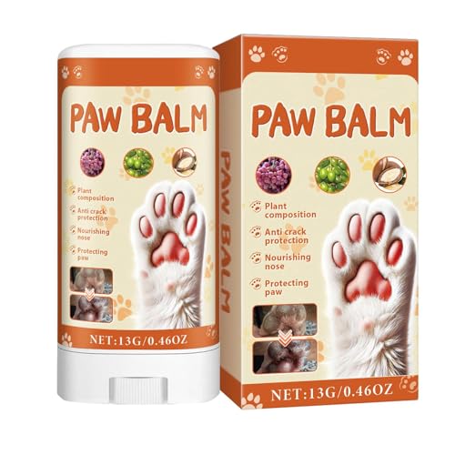 Dry Cracked Dog Paw - Feuchtigkeitsspendender Hundepfoten-Balsam Hundepfoten-Heilungsbalsam | Hund Natürlicher Hautberuhiger, Hundepfotenschutz, Pfotenschutz, Pfotenbalsam für trockene & Wunden, von Generisch