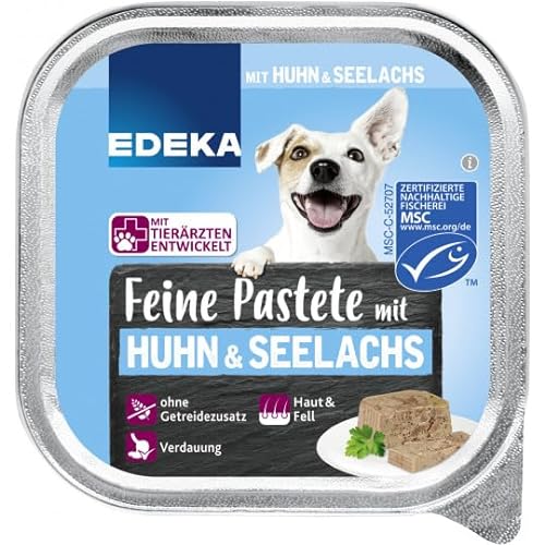 EDEKA Feine Pastete mit Huhn & Seelachs 22 * 150G von Generisch