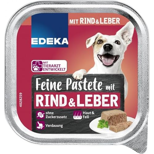 EDEKA Feine Pastete mit Rind & Leber 22 * 150G von Generisch