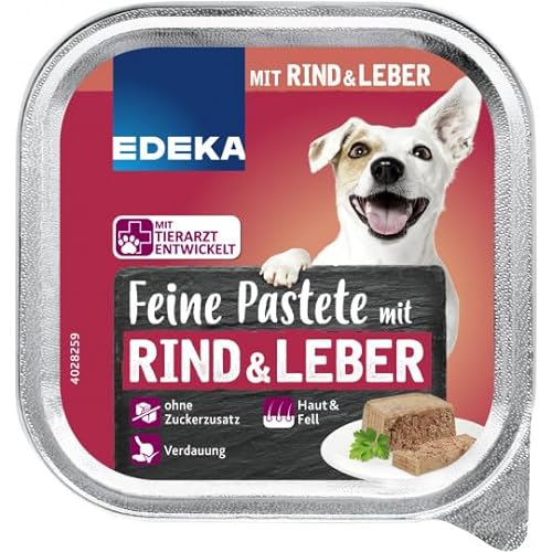 EDEKA Feine Pastete mit Rind & Leber 22 * 150G von Generisch