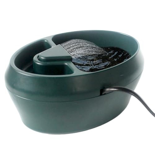 Echsenwasserbrunnen - Reptilien -Tank -Trinksystem, Wasserschale Mit Pumpe | Schildkrötenschildschild, Terrarium -Feeder, Schlangenwasserschale Für Käfig, Aquarium -Haustier -Fütter von Generisch