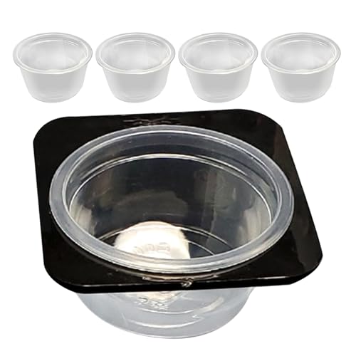 Echsenwasserschale Keramik - Echsenfuttermittel -Zerstörung Water Bowl | Crested Food Feeder, Eidechsen Wasserschale, abnehmbare platzsparende Tankzubehör mit Tassen Fütterungsschale für Gecko Echsenwasserschale Keramik - Echsenfuttermittel -Zerstörung Water Bowl | Crested Food Feeder, Eidechsen Wasserschale, abnehmbare platzsparende Tankzubehör mit Tassen Fütterungsschale für Gecko von Generisch