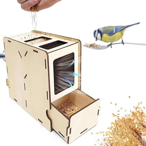 Effizienter Vogelkornschaler, Holzschalen-Trenner, mit Haartrockner für schnelle Getreidereinigung und Winnowing Effizienter Vogelkornschaler, Holzschalen-Trenner, mit Haartrockner für schnelle Getreidereinigung und Winnowing von Generisch