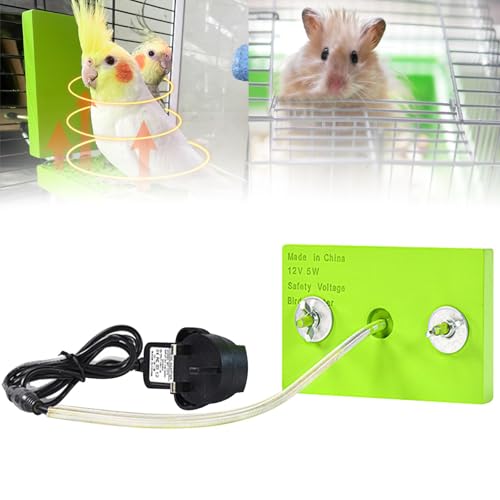 Elektrische Vogelstange mit konstanter Temperatur Wärmer für Haustiervögel und Kleintiere, ideal für Käfige, um Wärme und Komfort zu bieten von Generisch