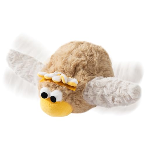 Elektronisches Katzenspielzeug,Plüschvogel Mit Katzenminze - Fördernde Spielpuppe Mit Sound, Selbstbewegend, Haustierzubehör Für Wohnungskatzen Unterhaltung Zu Hause & Reise von Generisch