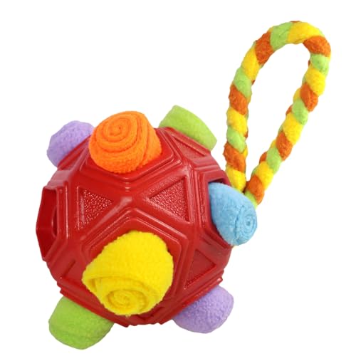 Enrichment Toys for Dogs,Snuffle Natural Dog Treat Ball | Pet Games for Indoor Home Mental Stimulation Play Exercise Accessory Floor Play Hunting Simulation von Generisch