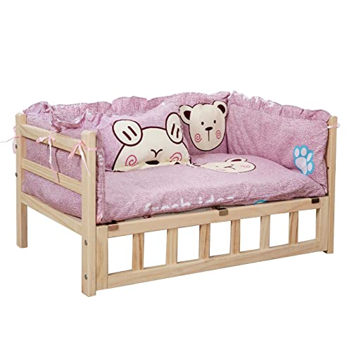 Erhöhtes Hundebett mit waschbarer Matratze/Kissen – perfektes erhöhtes Haustierbett für drinnen und draußen, für kleine, mittelgroße und große und ältere Hunde – einfache Montage Erhöhtes Hundebett mit waschbarer Matratze/Kissen – perfektes erhöhtes Haustierbett für drinnen und draußen, für kleine, mittelgroße und große und ältere Hunde – einfache Montage von Generisch