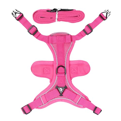 Escape-Proof Cat Harness, Reflective Kitten Lead Set, Comfortable Walking Harness for Kittens and Puppies, Safe Outdoor Adventures, 9.06x7.48x0.79 Inches, 11.42x8.66x0.79 Inches von Generisch