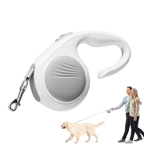 Extendable Dog Rope, Anti Slip Pet Walking Rope, 19.2/11.2/6.3 Inches, Retractable Leash Dogs Cats, Comfortable Grip, Durable Design for Outdoor Walking Accessory (Multicolor) von Generisch