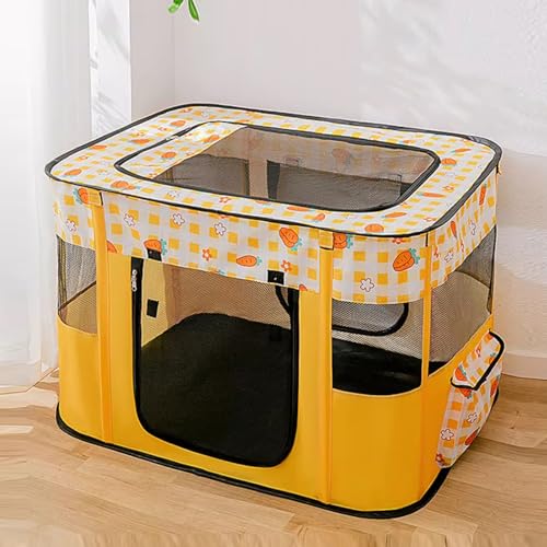 Extra große Haustier-Tragetasche, zusammenklappbar und tragbar mit starkem, atmungsaktivem Design, ideal für den Innenbereich und Reisen, perfekt für Katzen, Hunde und Kleintiere von Generisch