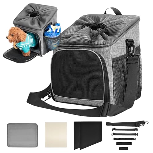 Fahrradkorb für Hunde – Hunde-Fahrradkorb | Abnehmbare, leichte Tasche mit atmungsaktiver Befestigung, Zubehör für , Reisen, Camping Fahrradkorb für Hunde – Hunde-Fahrradkorb | Abnehmbare, leichte Tasche mit atmungsaktiver Befestigung, Zubehör für , Reisen, Camping von Generisch