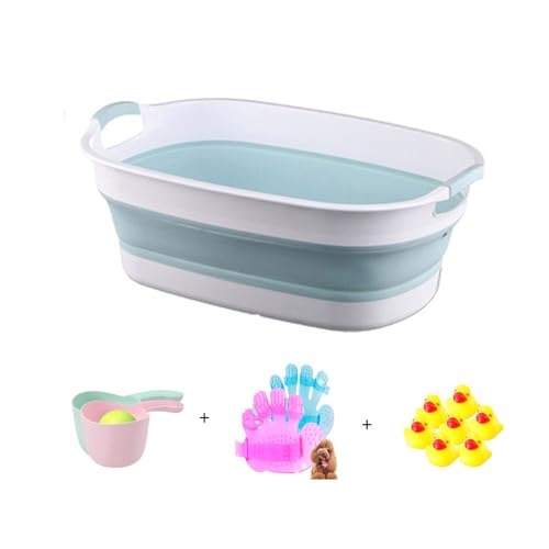 Faltbare Haustier-Badewanne, Haustier-Badewanne, katzenspezifische Badewanne, Katzenbadewanne, kleiner Hunde-Badeeimer, Anti-lauf-Waschbecken, faltbar, B, 7,5 kg Faltbare Haustier-Badewanne, Haustier-Badewanne, katzenspezifische Badewanne, Katzenbadewanne, kleiner Hunde-Badeeimer, Anti-lauf-Waschbecken, faltbar, B, 7,5 kg von Generisch