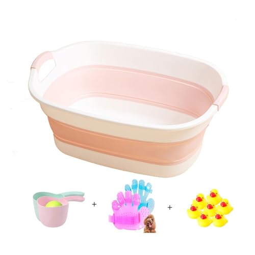 Faltbare Haustier-Badewanne, Haustier-Badewanne, katzenspezifische Badewanne, Katzenbadewanne, kleiner Hunde-Badeeimer, Anti-lauf-Waschbecken, faltbar, C, 12,5 kg Faltbare Haustier-Badewanne, Haustier-Badewanne, katzenspezifische Badewanne, Katzenbadewanne, kleiner Hunde-Badeeimer, Anti-lauf-Waschbecken, faltbar, C, 12,5 kg von Generisch