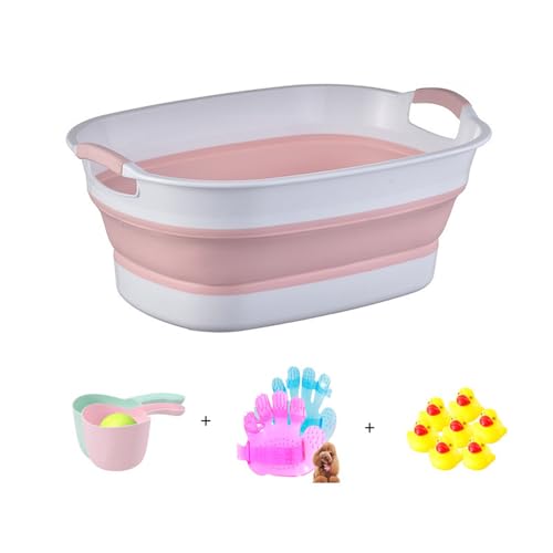 Faltbare Haustier-Badewanne, Haustier-Badewanne, katzenspezifische Badewanne, Katzenbadewanne, kleiner Hunde-Badeeimer, Anti-lauf-Waschbecken, faltbar, C, 7,5 kg Faltbare Haustier-Badewanne, Haustier-Badewanne, katzenspezifische Badewanne, Katzenbadewanne, kleiner Hunde-Badeeimer, Anti-lauf-Waschbecken, faltbar, C, 7,5 kg von Generisch