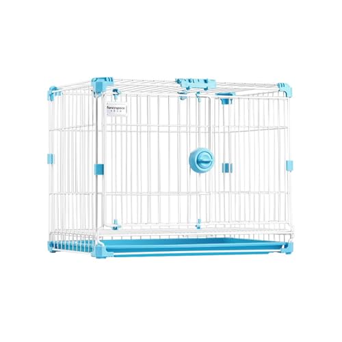 Faltbare Hundebox mit 2 Türen, leicht zu reinigende, abnehmbare Schale, ideal für kleine und mittelgroße Hunde Faltbare Hundebox mit 2 Türen, leicht zu reinigende, abnehmbare Schale, ideal für kleine und mittelgroße Hunde von Generisch
