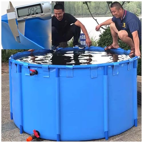 Faltbarer, tragbarer Fischteich für den Innenbereich, temporäres Halten, einfach zu installieren, ideal für Wasserspeicherung und Bewässerung Faltbarer, tragbarer Fischteich für den Innenbereich, temporäres Halten, einfach zu installieren, ideal für Wasserspeicherung und Bewässerung von Generisch