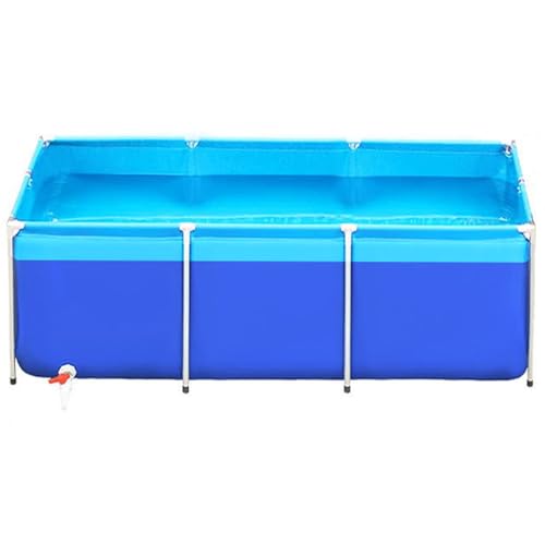 Faltbarer PVC Aquarium Fischteich mit Ablassventil, ideal für den Innen- und Außenbereich in Kultur, landwirtschaftlicher Bewässerung und Wasserspeicherung Faltbarer PVC Aquarium Fischteich mit Ablassventil, ideal für den Innen- und Außenbereich in Kultur, landwirtschaftlicher Bewässerung und Wasserspeicherung von Generisch