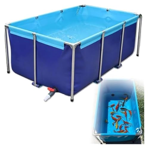 Faltbarer Wassertank aus Segeltuch, tragbar und einfach einzurichten für Gartenfische zum Halten und Betrachten von Gartenfischen Faltbarer Wassertank aus Segeltuch, tragbar und einfach einzurichten für Gartenfische zum Halten und Betrachten von Gartenfischen von Generisch
