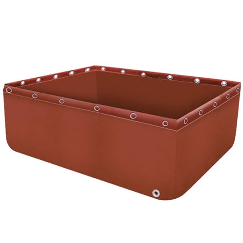 Faltbares PVC-Aquarium mit Ablassventil, multifunktionaler Wassertank für Garten, Pool und Notfall, perfekt für Fischzucht und Wasserspeicherung von Generisch