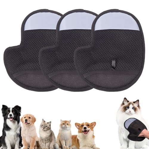 Fellhandschuhe Fingerlos Katze, 2025 Neu Pet Hair Remover Glove, Tierhaarentferner Handschuh für Lang- und Kurzhaar Katzen Hunde Fellmagnet Handschuh Katzenhaarentferner Für Kleidung Möbel Sofa (3PC) Fellhandschuhe Fingerlos Katze, 2025 Neu Pet Hair Remover Glove, Tierhaarentferner Handschuh für Lang- und Kurzhaar Katzen Hunde Fellmagnet Handschuh Katzenhaarentferner Für Kleidung Möbel Sofa (3PC) von Generisch