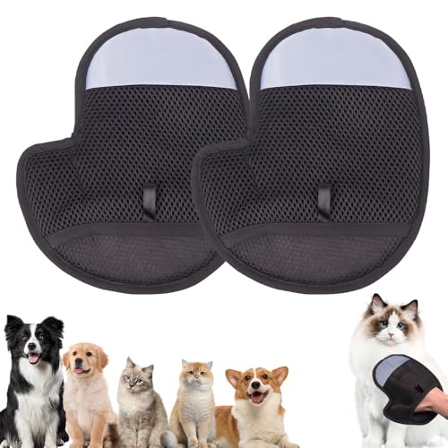 Fellhandschuhe Fingerlos Katze, 2025 Neu Pet Hair Remover Glove, Tierhaarentferner Handschuh für Lang- und Kurzhaar Katzen Hunde Fellmagnet Handschuh Katzenhaarentferner Für Kleidung Möbel Sofa (2PC) Fellhandschuhe Fingerlos Katze, 2025 Neu Pet Hair Remover Glove, Tierhaarentferner Handschuh für Lang- und Kurzhaar Katzen Hunde Fellmagnet Handschuh Katzenhaarentferner Für Kleidung Möbel Sofa (2PC) von Generisch