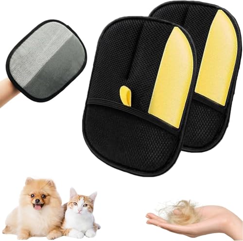 2pcs Tierhaarentferner Handschuh,Haarentfernungshandschuh,2025 Neu Magnetische Handschuhe zur Tierhaarentfernung, Wiederverwendbar für Sofas, Kleidung & Teppiche 2pcs Tierhaarentferner Handschuh,Haarentfernungshandschuh,2025 Neu Magnetische Handschuhe zur Tierhaarentfernung, Wiederverwendbar für Sofas, Kleidung & Teppiche von Generisch