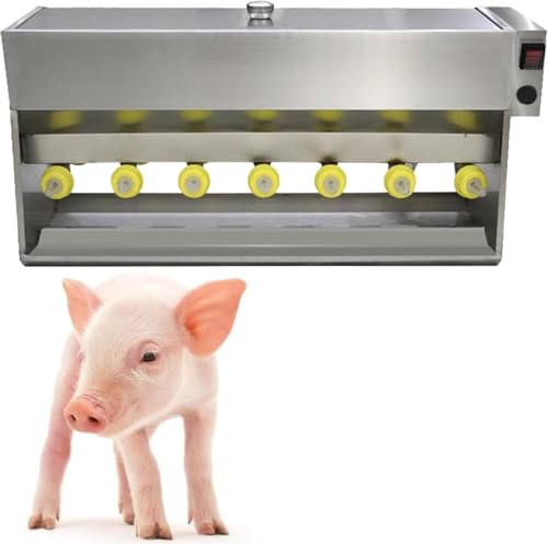 Ferkel Futterflasche, Edelstahl Stillstation für Ferkel und Lämmer, langlebiger Futterspender für mehrere Tiere Ferkel Futterflasche, Edelstahl Stillstation für Ferkel und Lämmer, langlebiger Futterspender für mehrere Tiere von Generisch