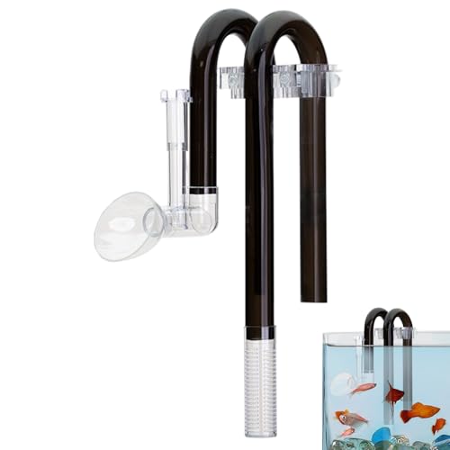 Fish Tank Inlet Outlet Pipe Kit – Transparent Aquarium Water Flow Connector, External Filter Hose Adapter, Strainer Device | Replacement Accessories for Aquascap Tanks, and Planted Aquariums Fish Tank Inlet Outlet Pipe Kit – Transparent Aquarium Water Flow Connector, External Filter Hose Adapter, Strainer Device | Replacement Accessories for Aquascap Tanks, and Planted Aquariums von Generisch
