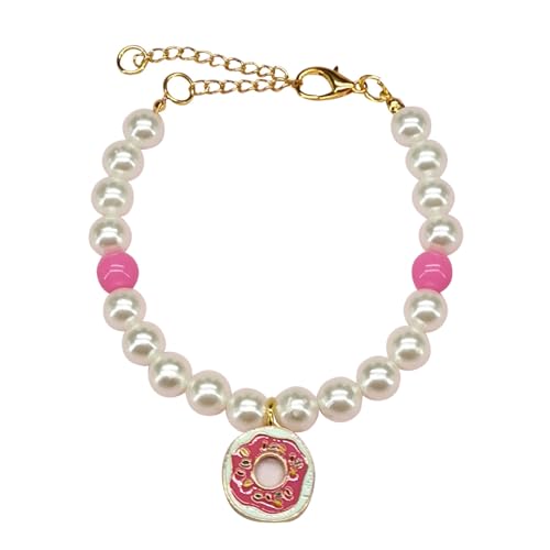 Fliege Haustier-Halsband, Haustier-Perlenkette, Katze, Hund, Perlenhalsband, Haustier-Anhänger Flohhalsband Katze (D, M) von Generisch
