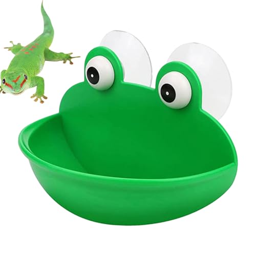 Froschaquarium - 4,92 Zoll Terrarium - ABS niedliche -Terrarium -Dekorationsaquarium mit starker Saugbecher für die einfache Reinigung Wassertiere und Baumfrösche Aufzuchtumweltu von Generisch