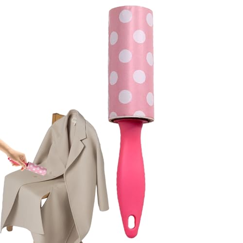 Fusselrolle für Klebrige Haare, Enthält 30 Abziehbare Fusselrasierer, Doppelseitiger Superstarker Kleberoller, Gebogener Griff für Bequemen Halt, Für Kleidung, Couch, Teppich, Möbel Fusselrolle für Klebrige Haare, Enthält 30 Abziehbare Fusselrasierer, Doppelseitiger Superstarker Kleberoller, Gebogener Griff für Bequemen Halt, Für Kleidung, Couch, Teppich, Möbel von Generisch