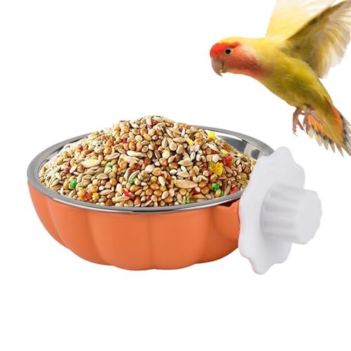 Futter Näpfe - Vogelkäfig Futter- Und Wassernapf - Aufhängender Auslaufsicherer Edelstahlnapf Für Wellensittiche Liebesvögel Nymphensittiche Conure Drinnen Und Draußen Trinknapf Futterschale Futter Näpfe - Vogelkäfig Futter- Und Wassernapf - Aufhängender Auslaufsicherer Edelstahlnapf Für Wellensittiche Liebesvögel Nymphensittiche Conure Drinnen Und Draußen Trinknapf Futterschale von Generisch