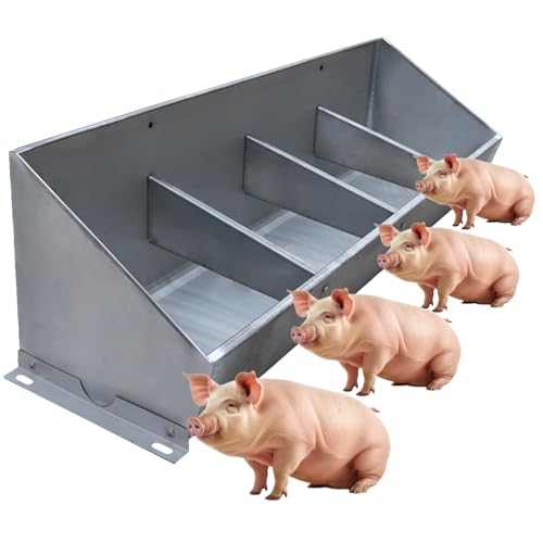 Futterspender aus Edelstahl, wasserdicht, strapazierfähig, für Schweine, Rinder, Ziegen, Pferde, drinnen und draußen, Landwirtschaft Futterspender aus Edelstahl, wasserdicht, strapazierfähig, für Schweine, Rinder, Ziegen, Pferde, drinnen und draußen, Landwirtschaft von Generisch