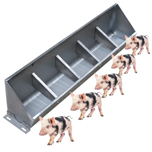 Futterspender aus Edelstahl, wasserdicht, strapazierfähig, für Schweine, Rinder, Ziegen, Pferde, drinnen und draußen, Landwirtschaft Futterspender aus Edelstahl, wasserdicht, strapazierfähig, für Schweine, Rinder, Ziegen, Pferde, drinnen und draußen, Landwirtschaft von Generisch
