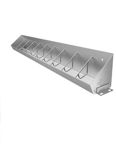 Futtertrog, wasserdicht, für 5, 8, 10, Ferkel, 90 cm, 180 cm, 180 cm, 180 cm, Schweinefuttertrog / Außentierpfanne, robuste Tier-Futterstation 2-in-1 von Generisch