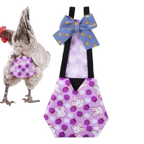 Generic Entenwindel – wiederverwendbare Haustierkleidung, Hühner-Windel, wasserdichte Geflügelkleidung, Haustier-Entenzubehör für Hühner, Hähne, Geflügel von Generisch