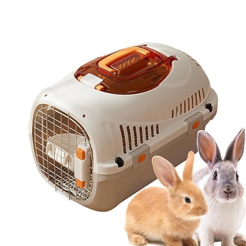 Generic Haustier-Transportbox Tragbarer Katzenkäfig Autotransport-Tragekäfig Waschbare Reisetasche für Haustiere Tragbare Stress-Transportbox für Katzen Robuste, Abnehmbare Katzentasche (B) von Generisch