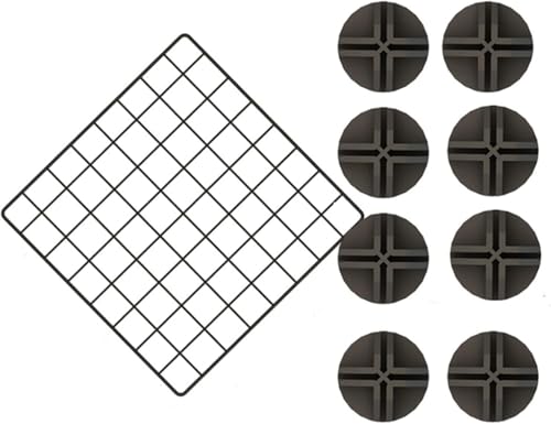 Generic Katzen-Laufstall – Katzenkäfig, Laufstall für Haustiere, Metallgehege, Netz, Übungshof, Zaunkäfig mit Tür für kleine Haustiere (Erweiterung speziell für 5 Stück) von Generisch